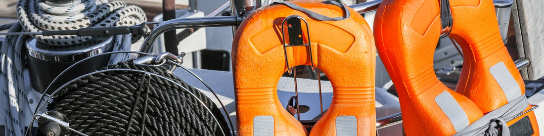Boat safety life jacket and rope