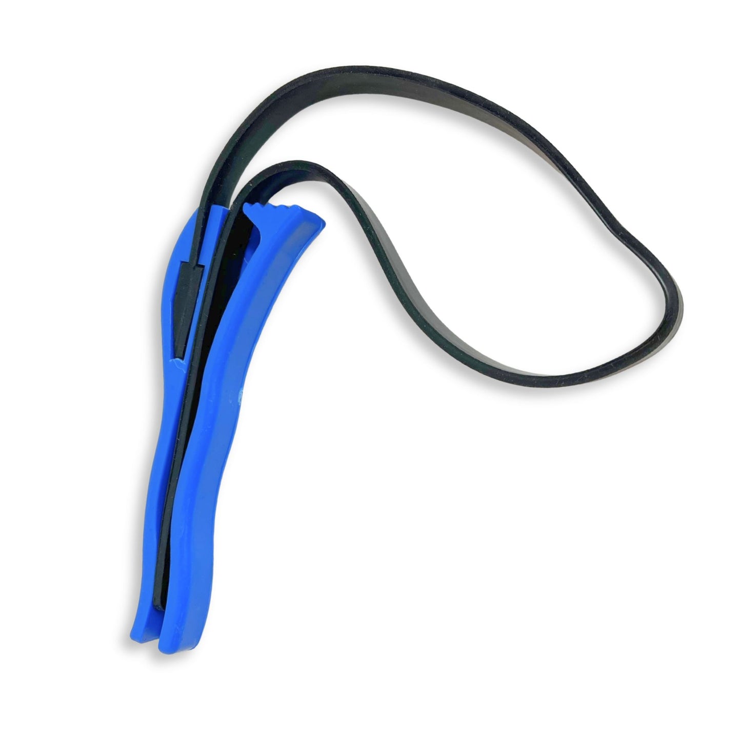 Extended strap wrench for maximum diameter.