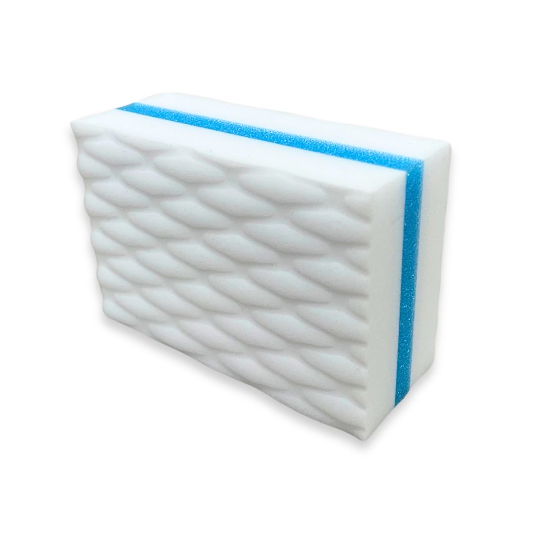 Textured surface for gripping and cleaning