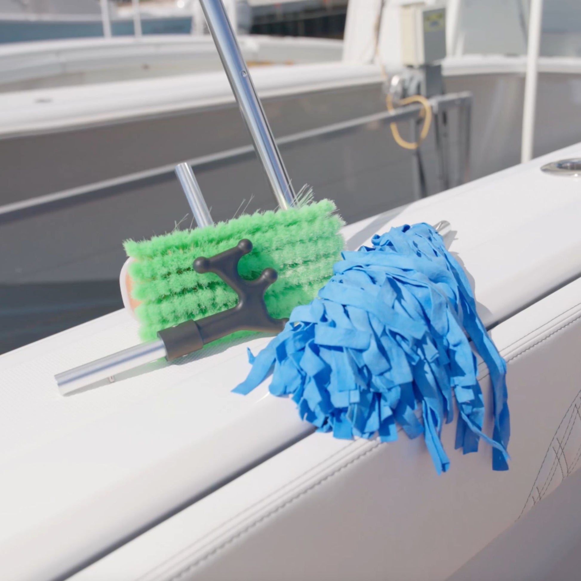 The Dock and Detail kit attachments from Captains Preferred Products.