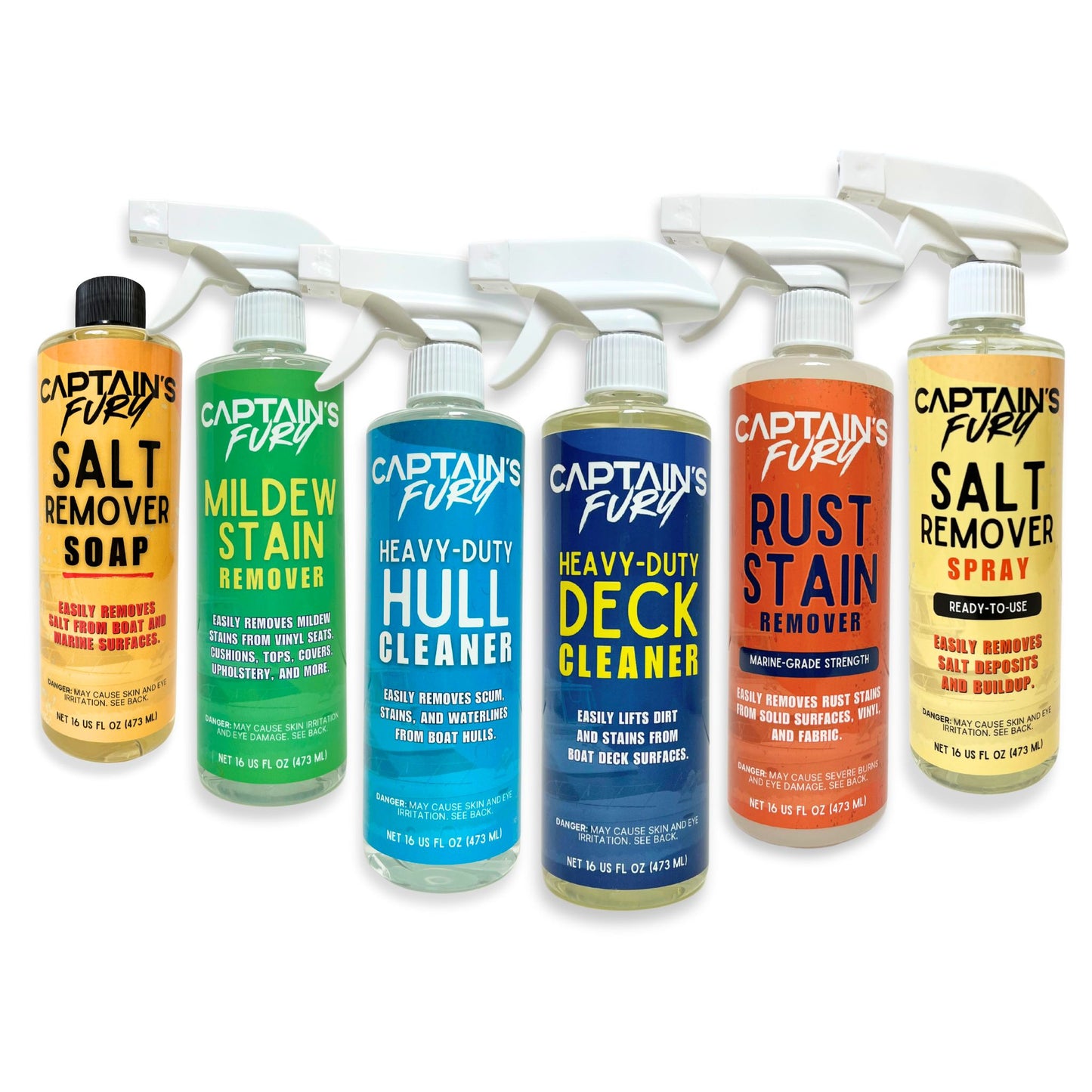 Full Fury Boat Cleaner Bundle
