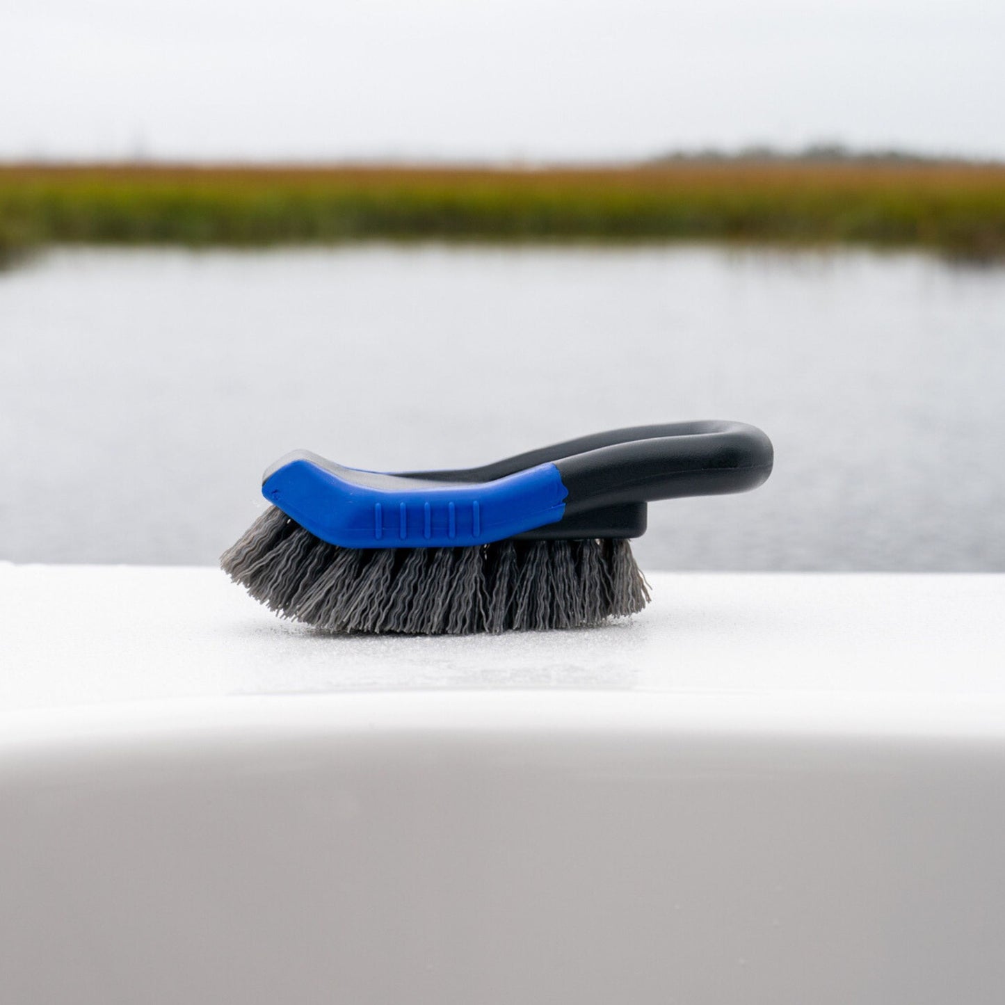Boat Scrub Brush - Handheld Hard Bristle Brush