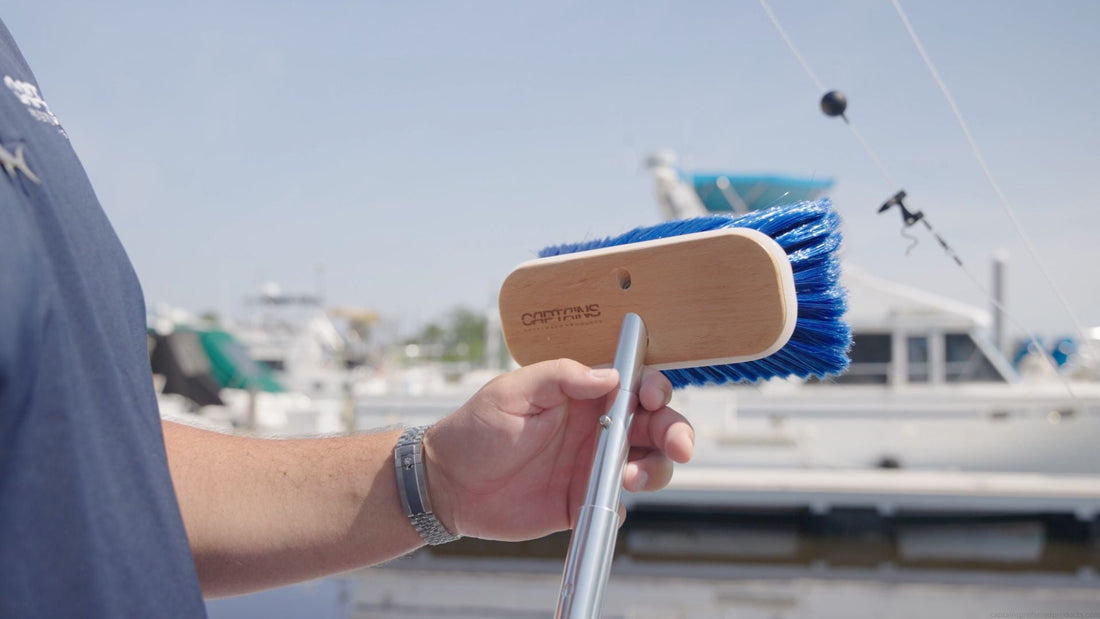 What Kind Of Brush Should Be Used On Boat Vinyl?