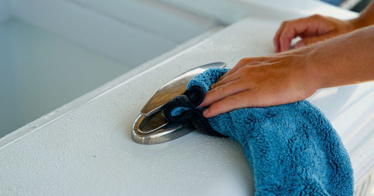 After summer boat reset and cleaning.