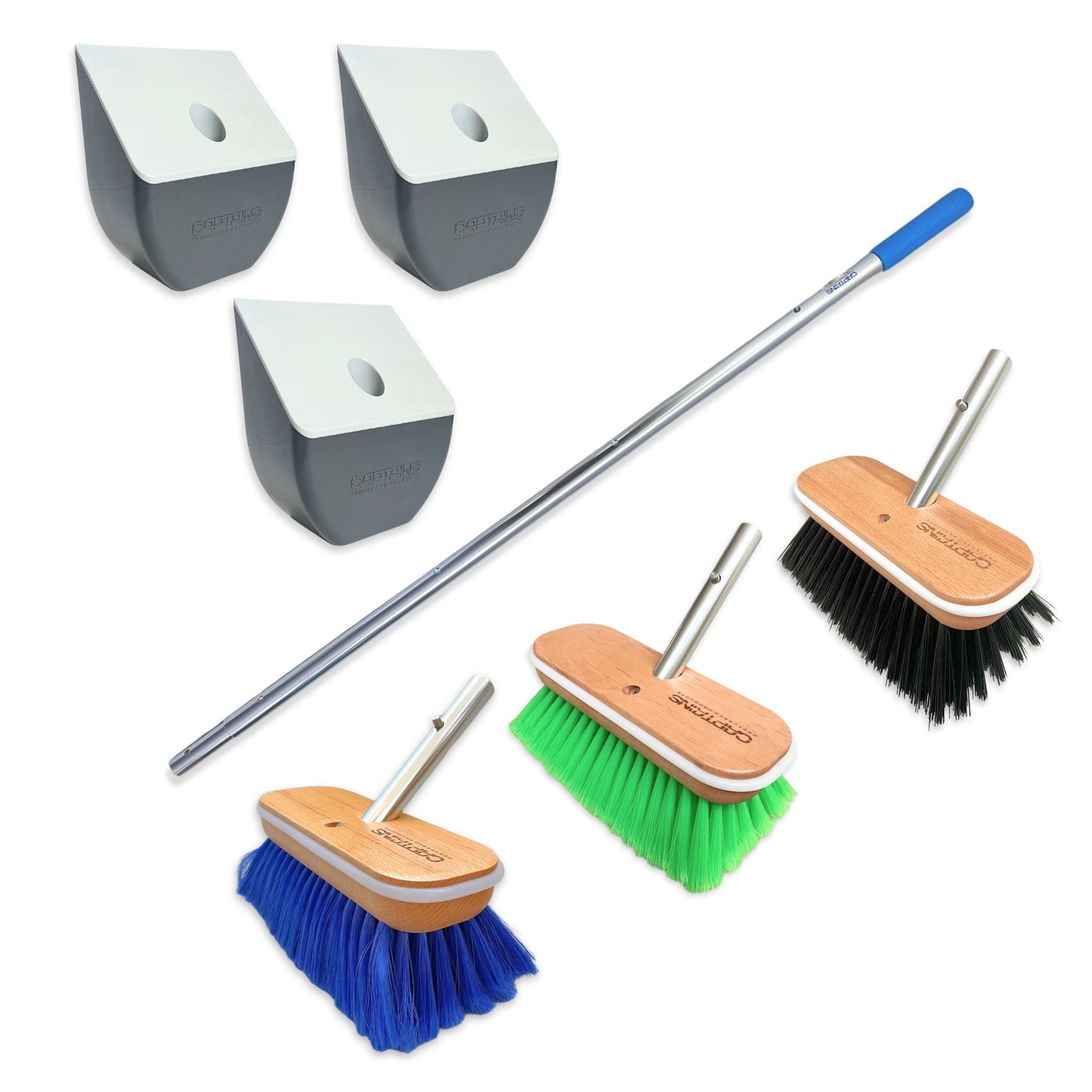 Total Boat Brush and Storage Kit from Captains Preferred Products.