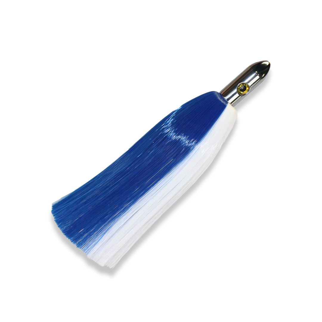 7" Blue & White Trolling Lure