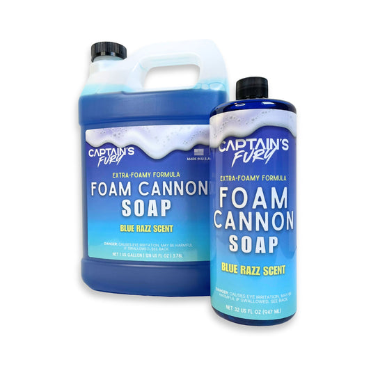 Best foam cannon soap for lots of foam by Captains Preferred Products.