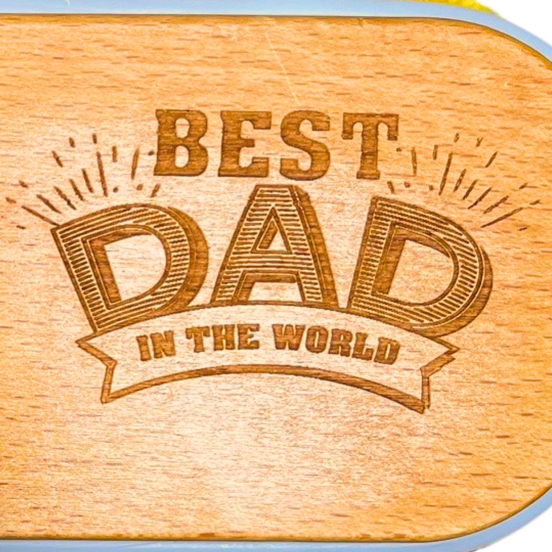 Best Dad in the World boat brush gift.