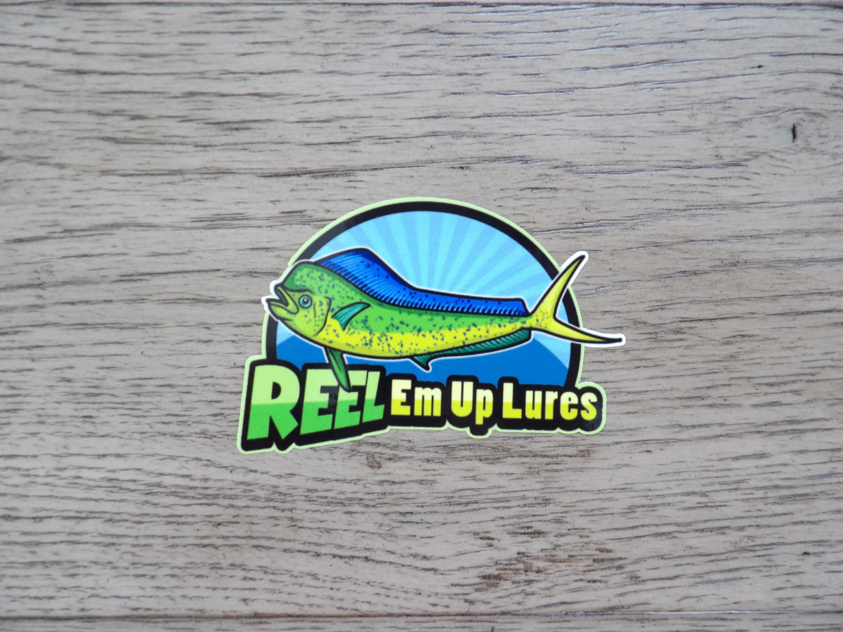 Reel Em Up Lures Sticker