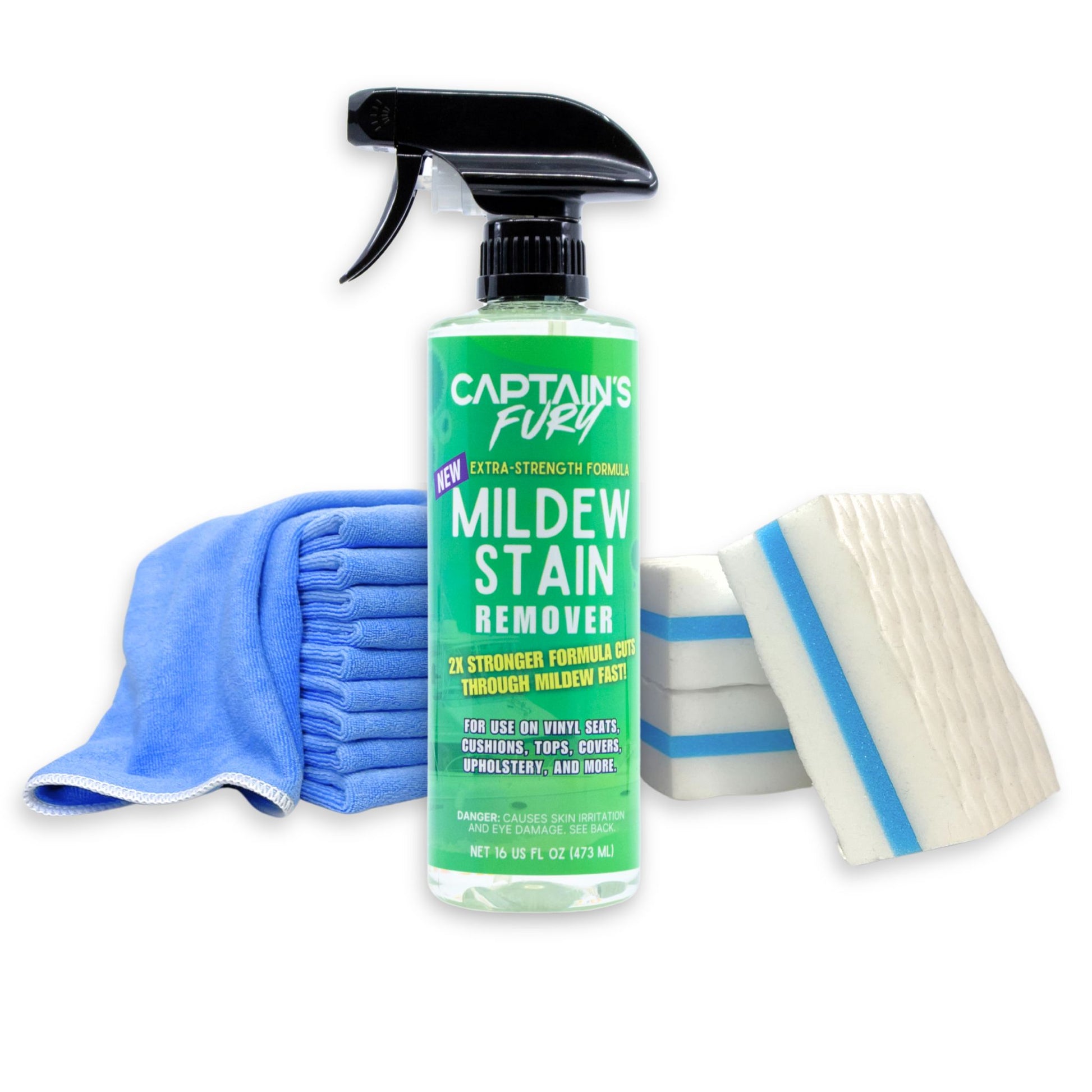NEW Extra Strength Mildew Remover Kit for Boats and Marine.