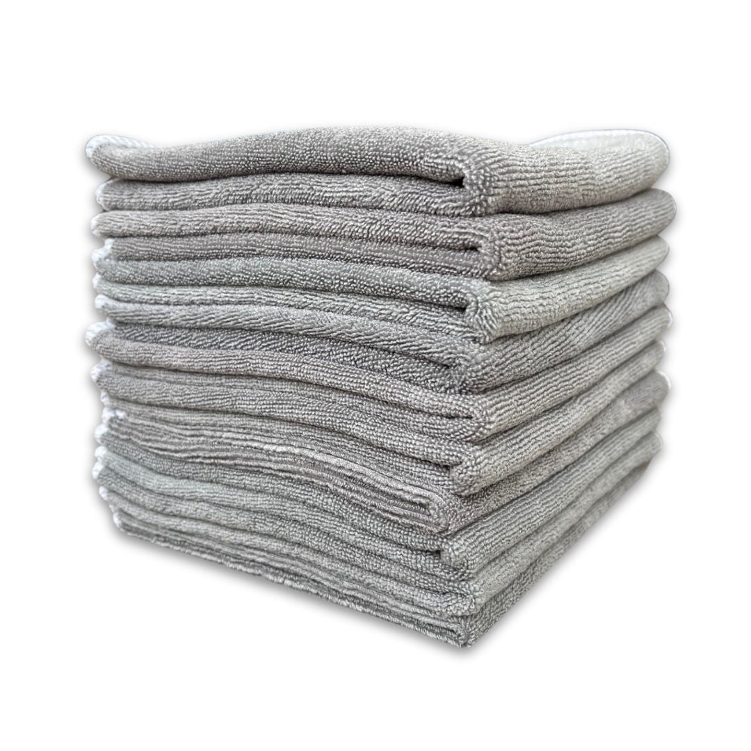 Microfiber Rags - For Car, Boat & Home (Pack of 10)