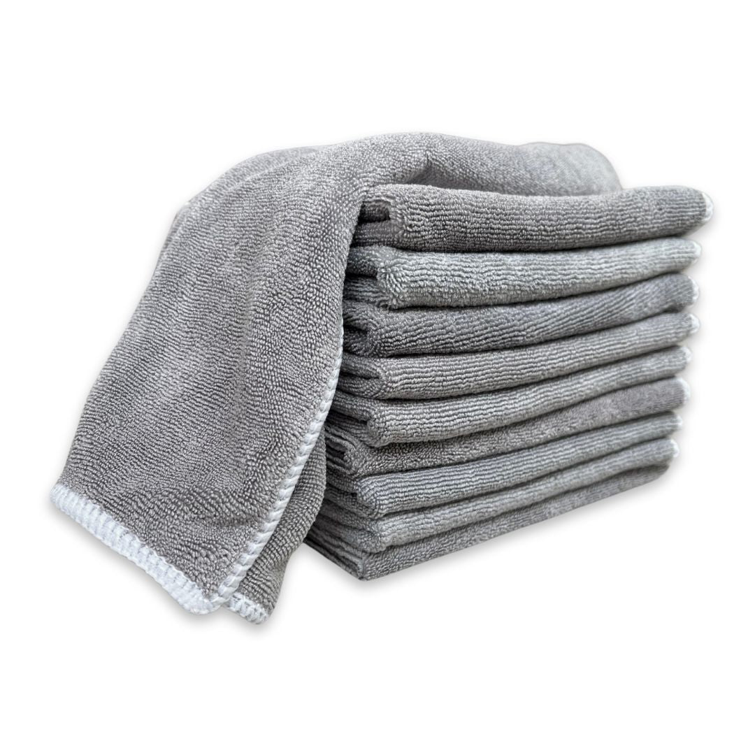 Microfiber Rags - For Car, Boat & Home (Pack of 10)