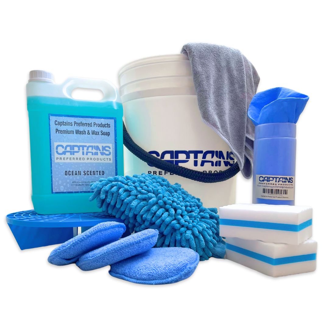 Captain's Premium Boat Detailing Kit