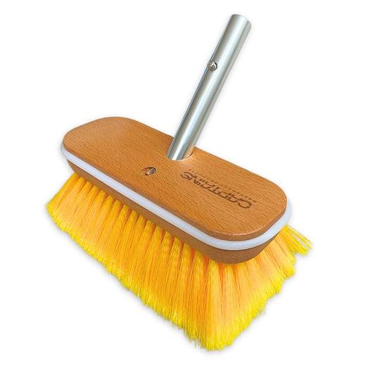 Soft Bristle Yellow Boat Scrub Brush
