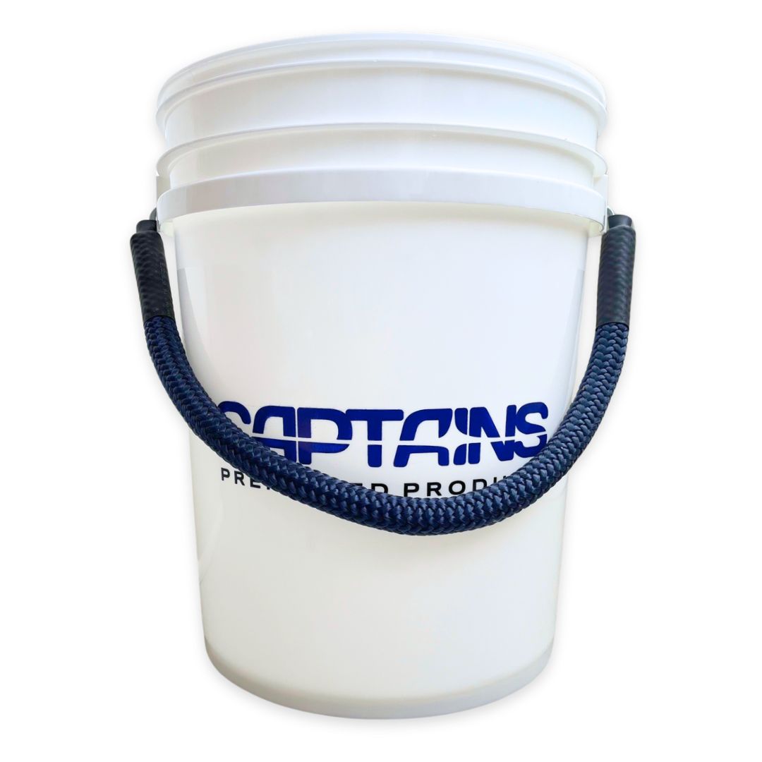 5-Gallon Bucket with Rope Handle - Marine Grade