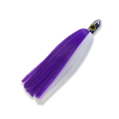 6-1/2" Purple & White Trolling Lure