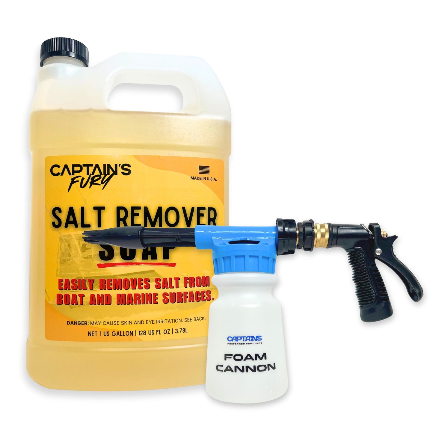 Salt Neutralizer Foam Cannon Kit (Gallon & Cannon)