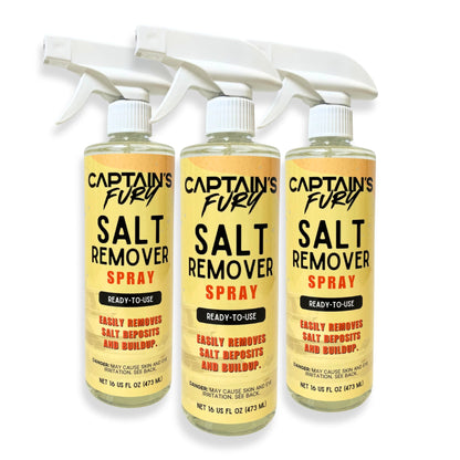 3 bottles of salt remover spray.