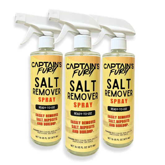 3 bottles of salt remover spray.