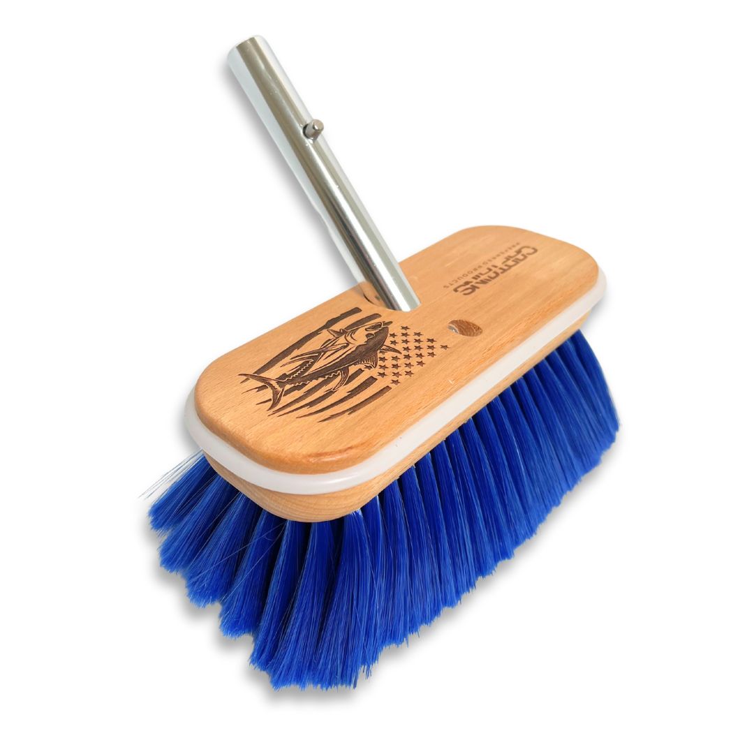 Captains Preferred Products' American Tuna Fishing Boat Brush.