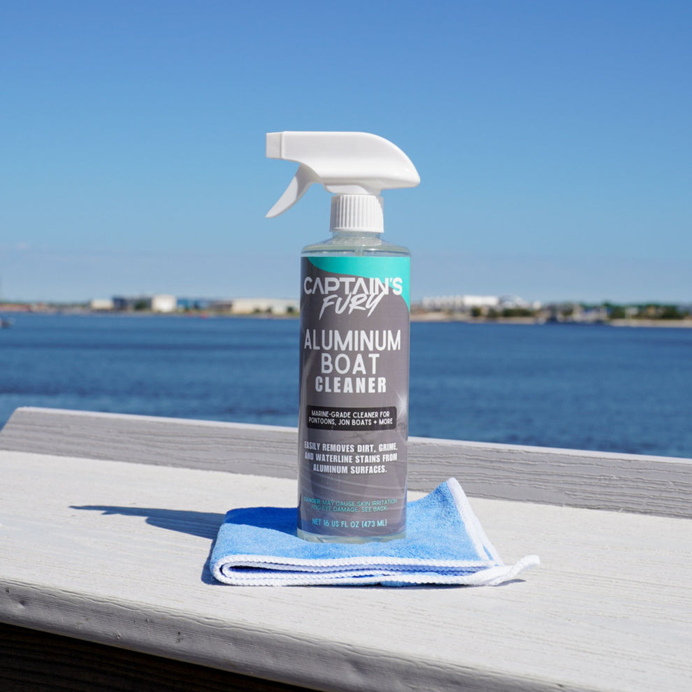 Aluminum Boat Cleaner - Captain's Fury (16oz)