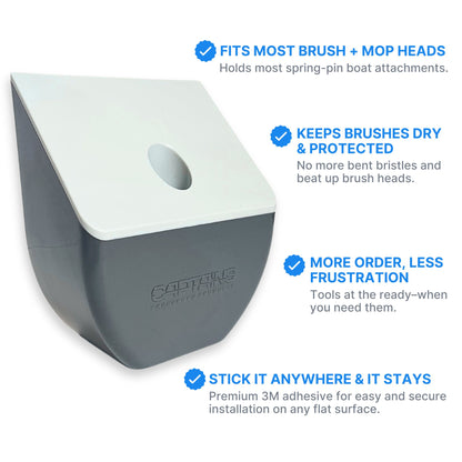 Total Boat Brush & Storage Kit