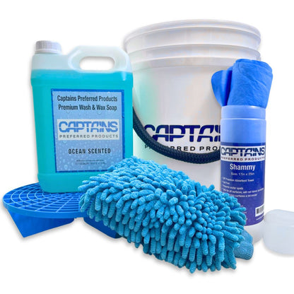 Classic Boat Cleaning Kit with Boat Soap