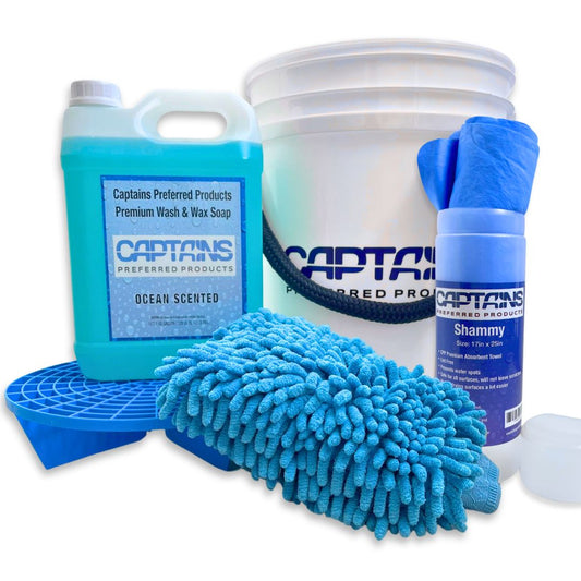Classic Boat Cleaning Kit with Boat Soap
