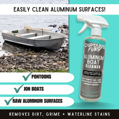 Captain's Fury Aluminum Boat Cleaner (16oz)