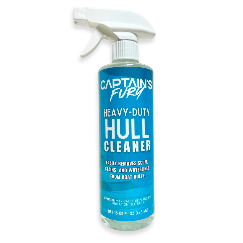 Heavy-Duty Boat Hull Cleaner - Captain's Fury (16oz)