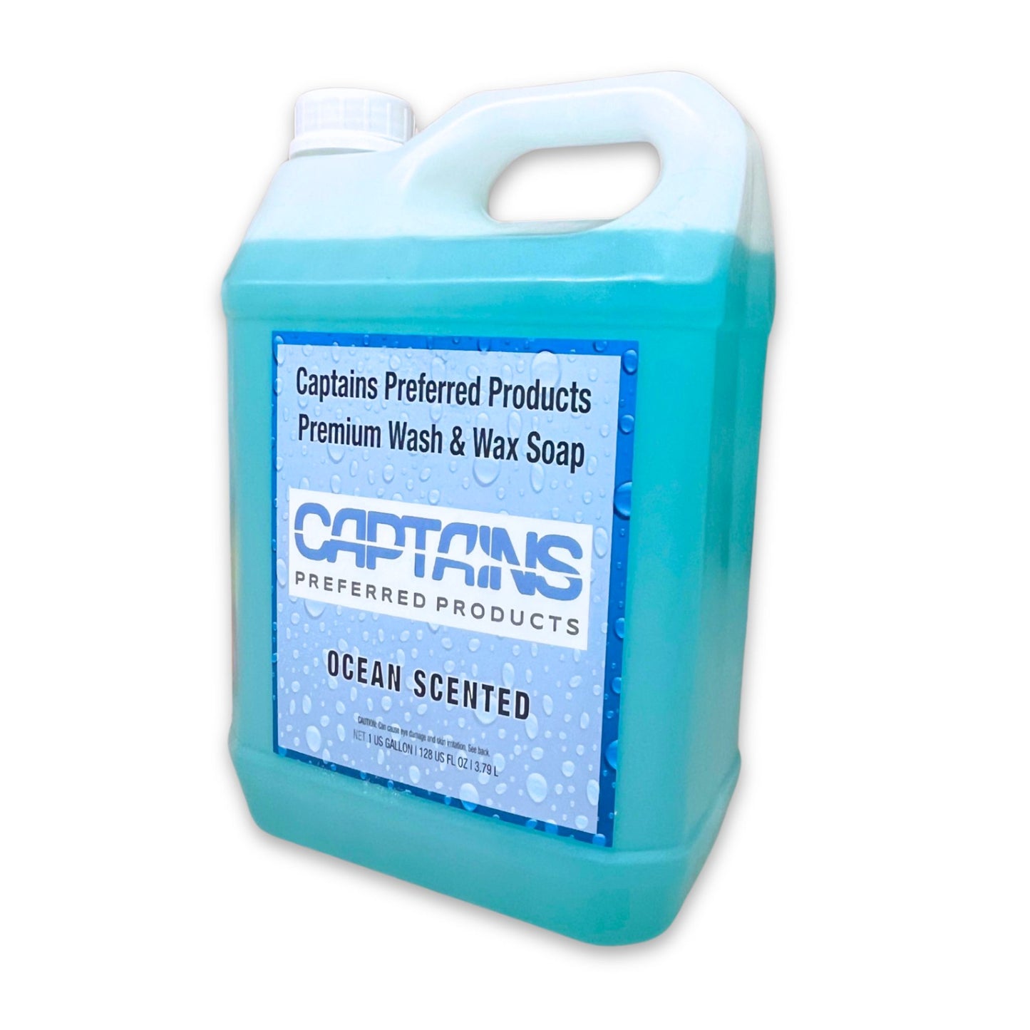 One gallon of Wash & Wax Boat Soap.