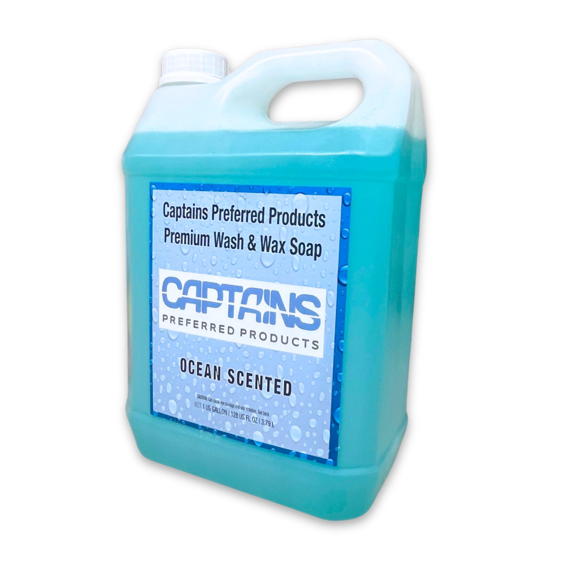 One gallon of Wash & Wax Boat Soap.