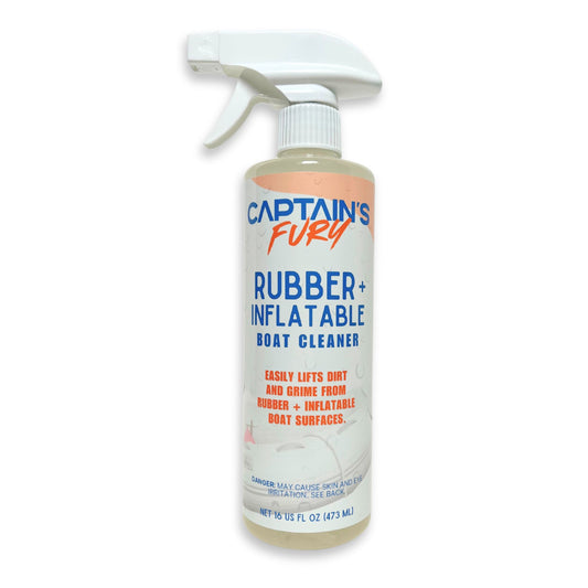 Captain's Fury Rubber and Inflatable Boat Cleaner.