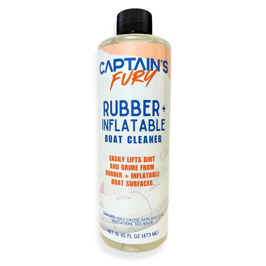 Captain's Fury Rubber and Inflatable Boat Cleaner.