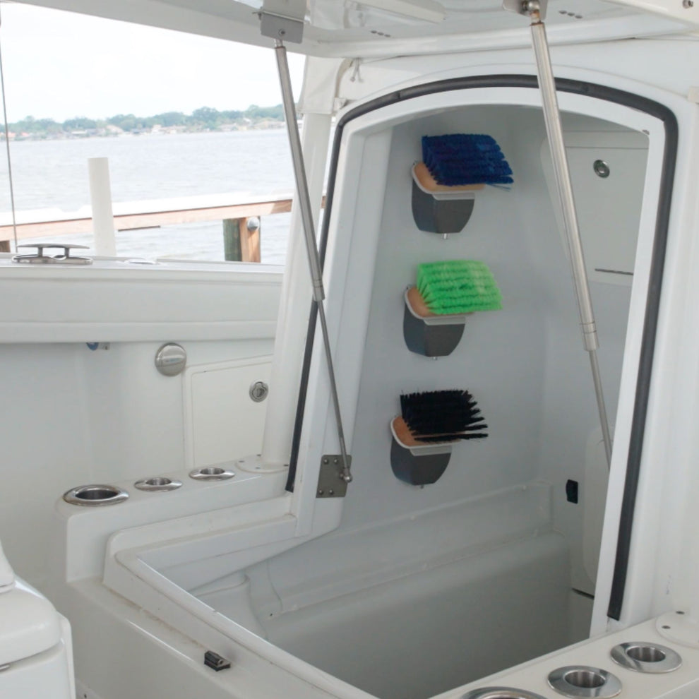 Complete Boat Care & Storage System (3 Brush Kit, Organizers & More)